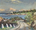 20th Century Swedish School 'Winding Road' DF