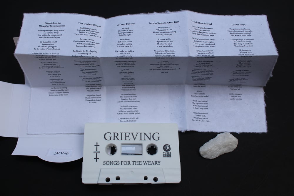 Image of GRIEVING "SONGS FOR THE WEARY"