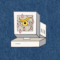 Image 2 of Pin's ORDINATEUR ŒIL
