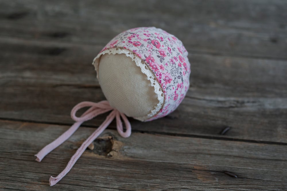 Image of CLEMENTINA BONNET - NEWBORN SIZE