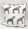 Forest animal cushion