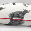 Forest animal cushion