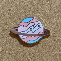 Image 2 of Trans Planet Pin