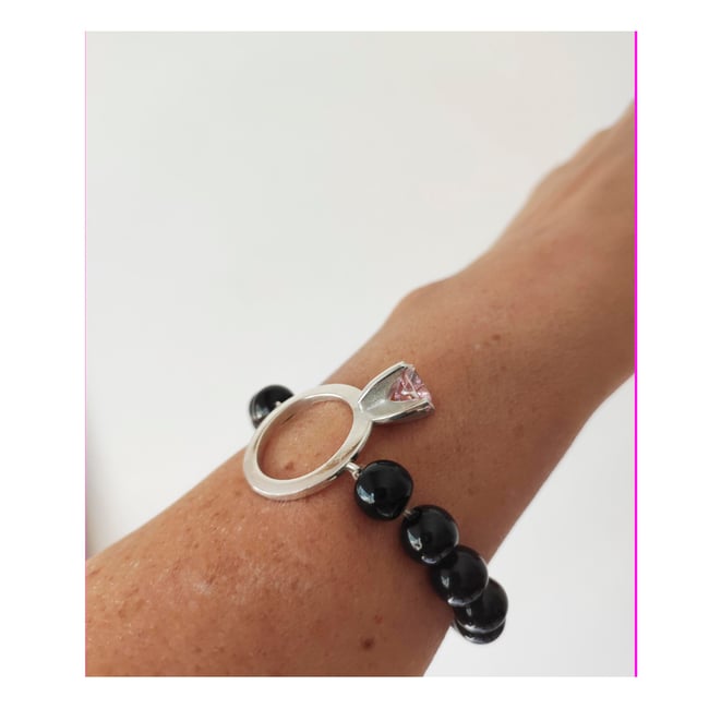 Pulsera Sí, quiero Ónix