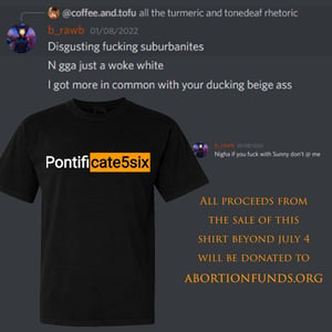 Image of [shirt] Pontificate5six