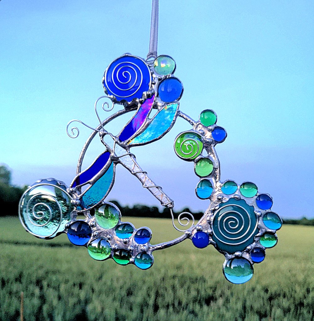 Image of Dragonfly dreams suncatcher