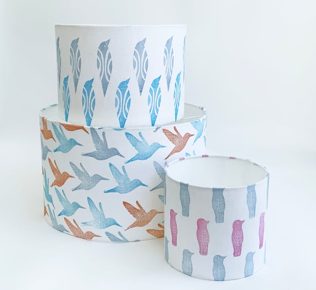 Lampshades different sizes 