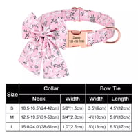 Pinky Bow tie Collar