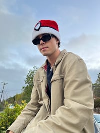 Image 4 of Convertible pokéball ski mask x beanie 