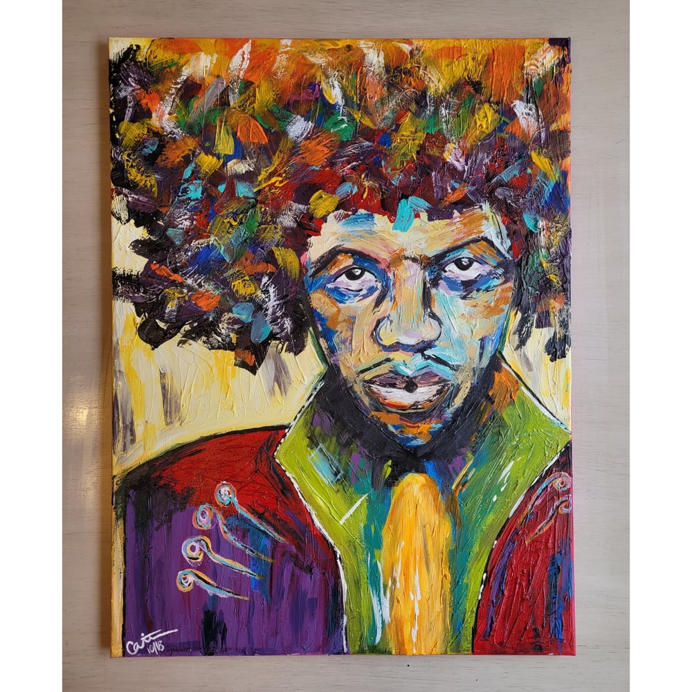 Image of Guitar Gods #1 // Jimi Hendrix 