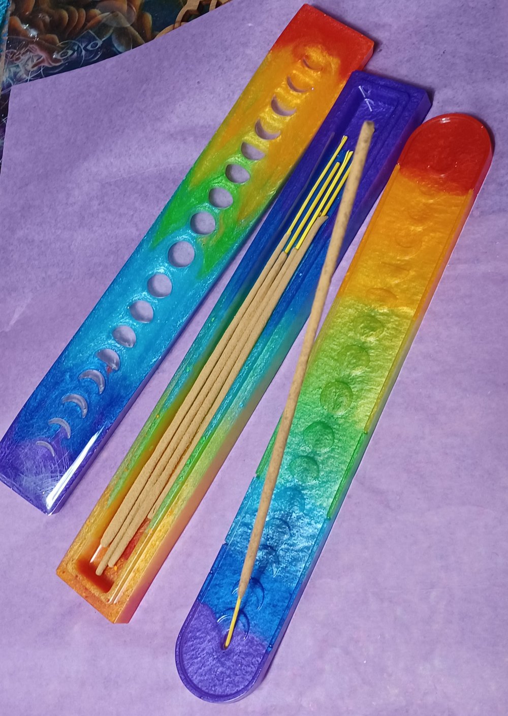 Image of "Chakra" rainbow meditation set