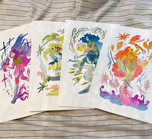 Magical Warrior Print Series