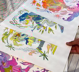 Magical Warrior Print Series