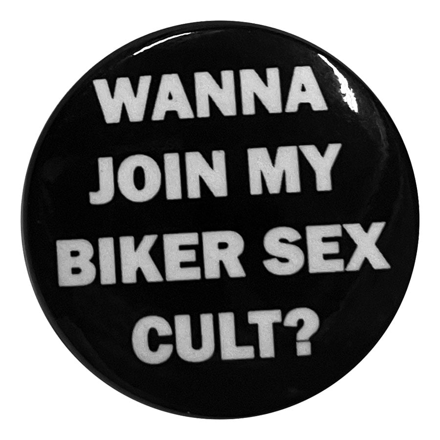 Image of Biker Cult Button