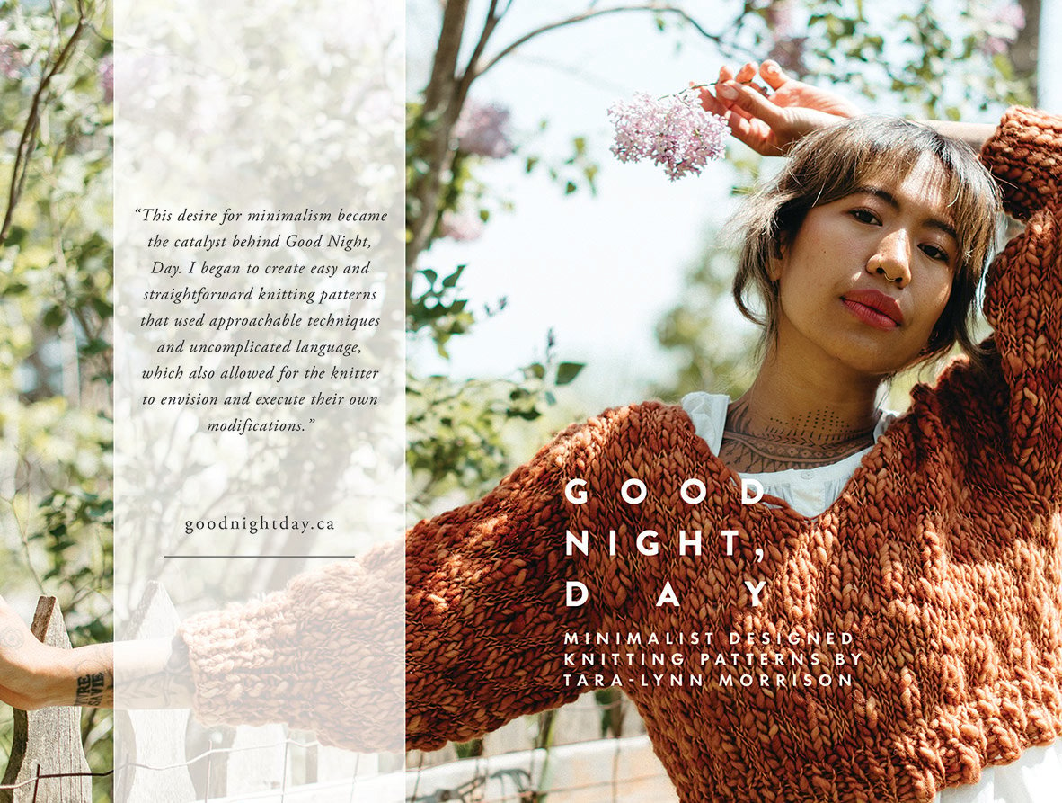 Image of NEW Good Night, Day Minimalist Knitting Patterns Printed Book + Ebook vol.3