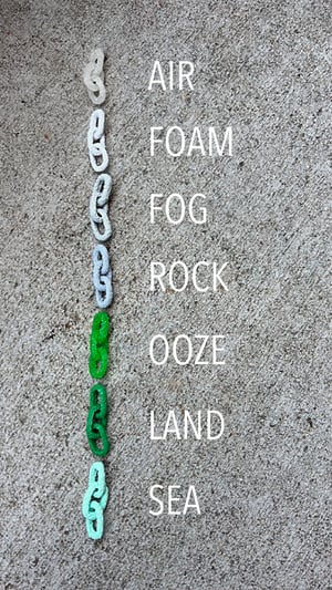 Image of to this EARTH (earrings - 3 links)