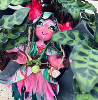 Image 1 of Handmade Art Doll- Deni the Garden Fairy