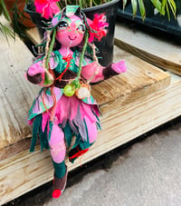 Image 4 of Handmade Art Doll- Deni the Garden Fairy