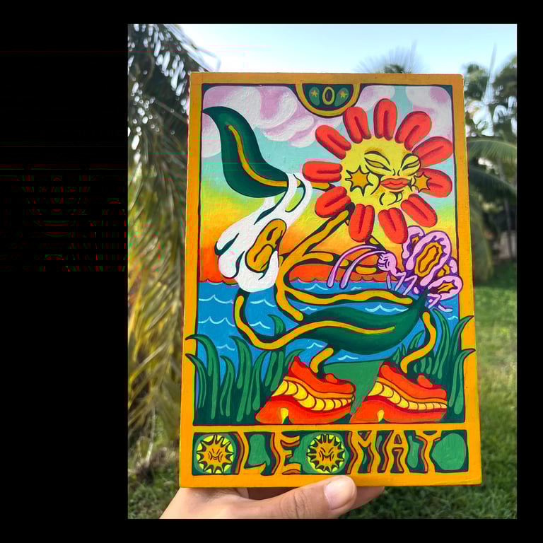 Le mat - Wood Painting Image 2