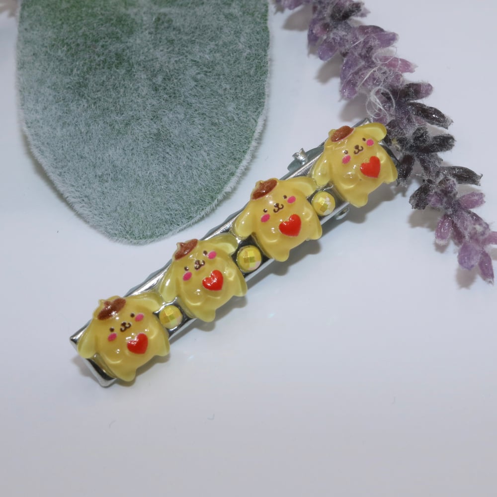 Image of Pompompurin Hair Clip