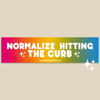 NORMALIZE HITTING THE CURB (GLITTER)