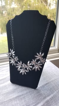 Crystal Burst Statement Necklace