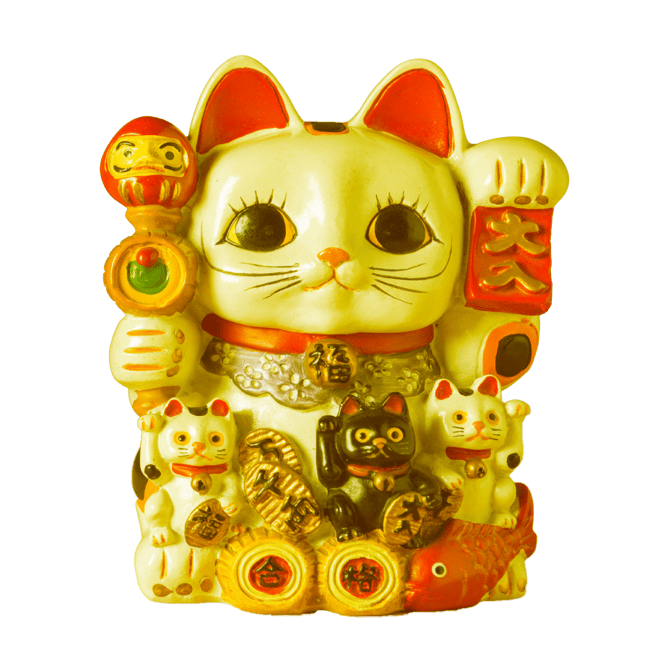 Lucky Cat DonutStickers