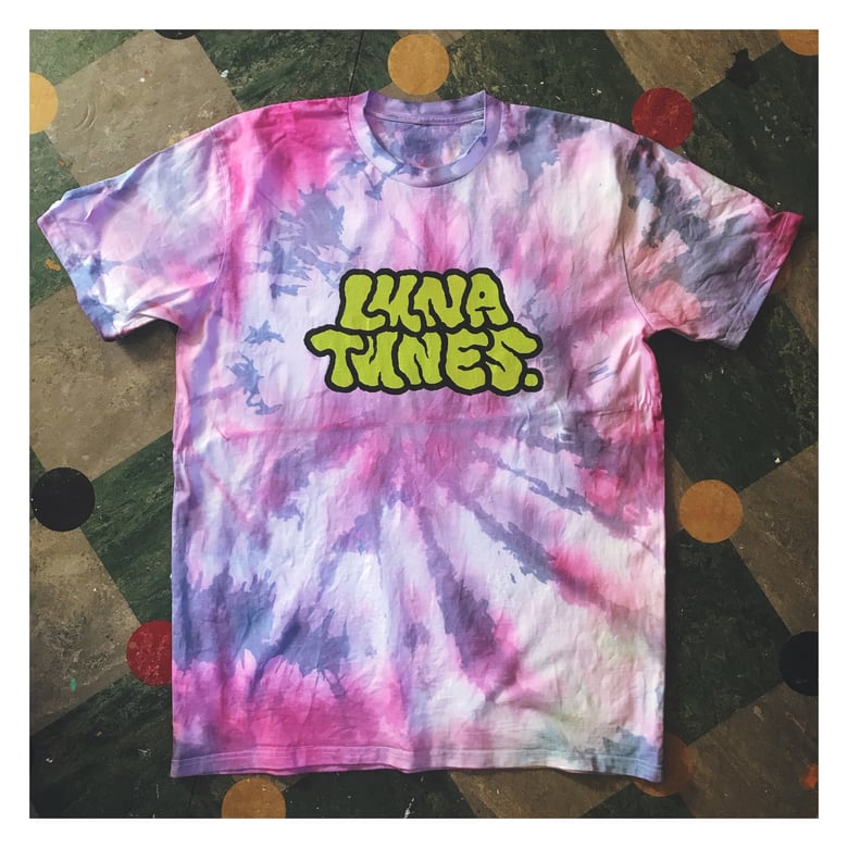 Image of LUNA TIE DYE CUSTOM TSHIRT