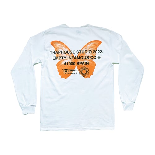 Image of Butterfly White Long Sleeve 
