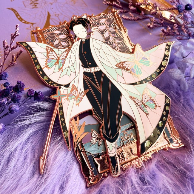 Kochou Shinobu Demon Slayer Huge Pins