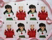 Image 1 of INUYASHA AND KAGOME POKER CARDS