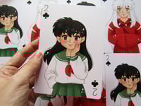 Image 3 of INUYASHA AND KAGOME POKER CARDS