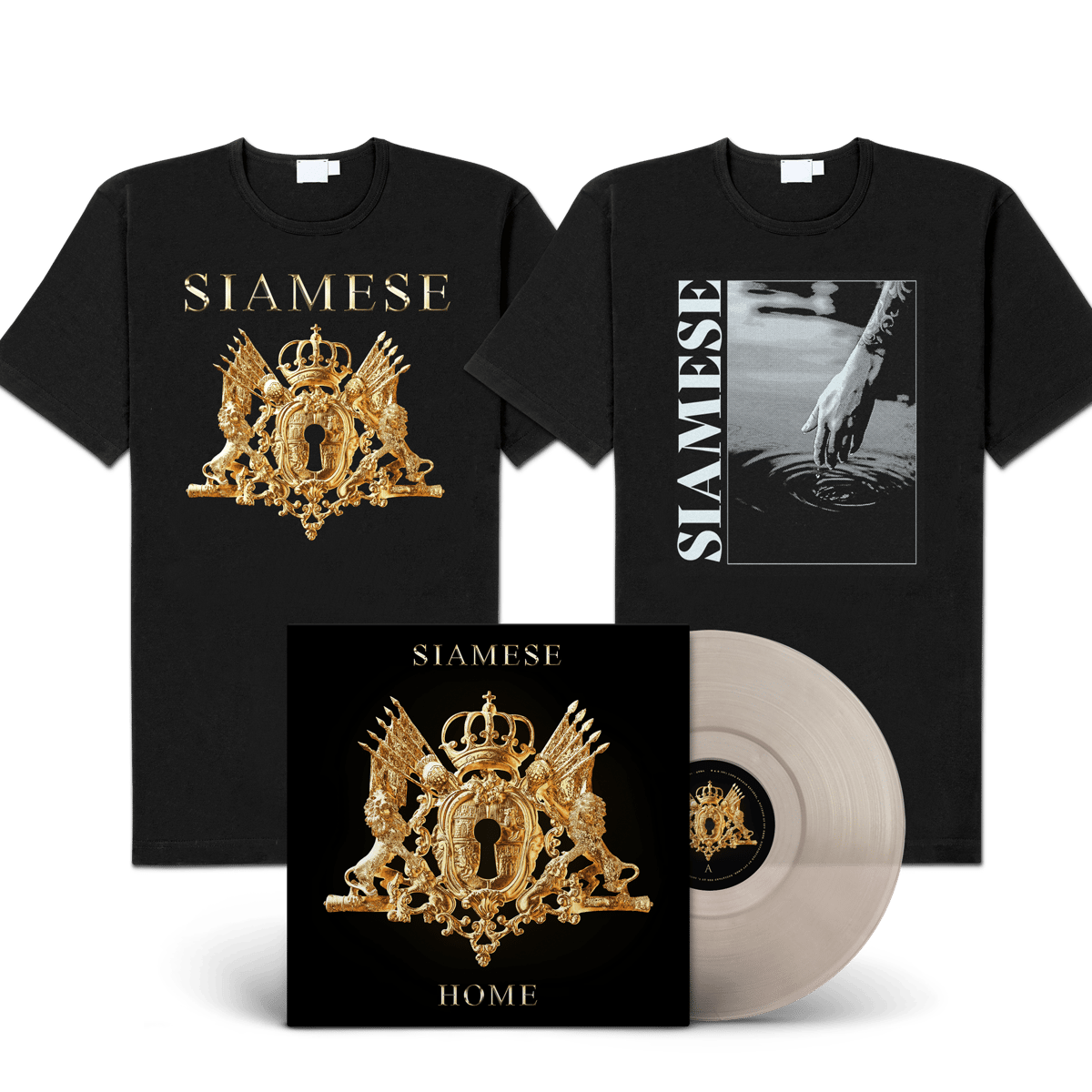 Image of Siamese "Home" LP-Bundle (transparent vinyl)