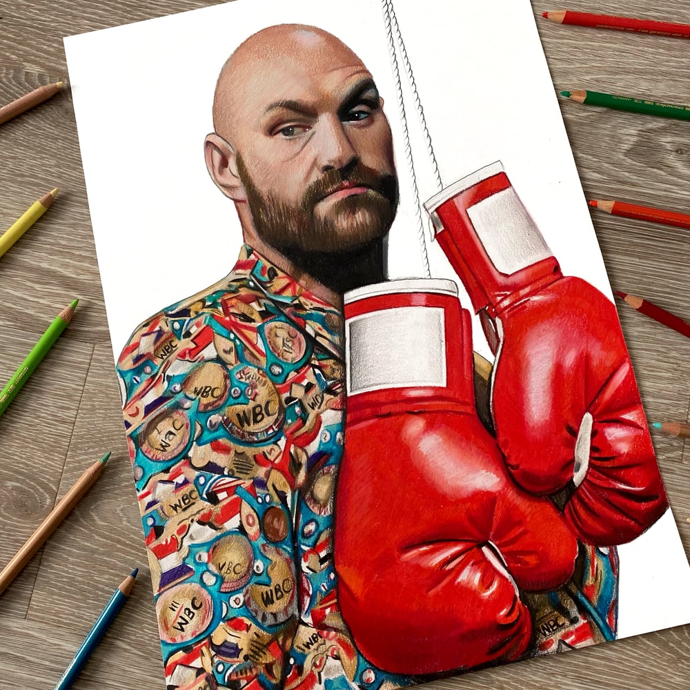 Image of Tyson Fury PRINT