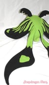 Bright Green - Long Tail Burnet Moth Plushie