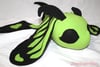 Bright Green - Long Tail Burnet Moth Plushie