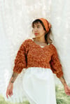 Dryden hand knit  Sweater of Limited  Merino thick & thin