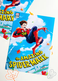 Image 2 of The Amazing SpiderMark - A4 + A6 Free Print 