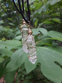 Image 2 of Clear quartz choker