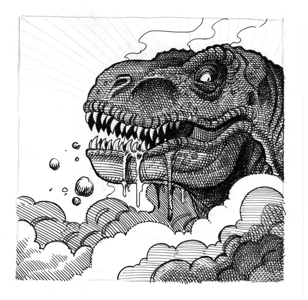 Image of Unmatched "Jurassic Park Boardgame" Original Game artwork 1