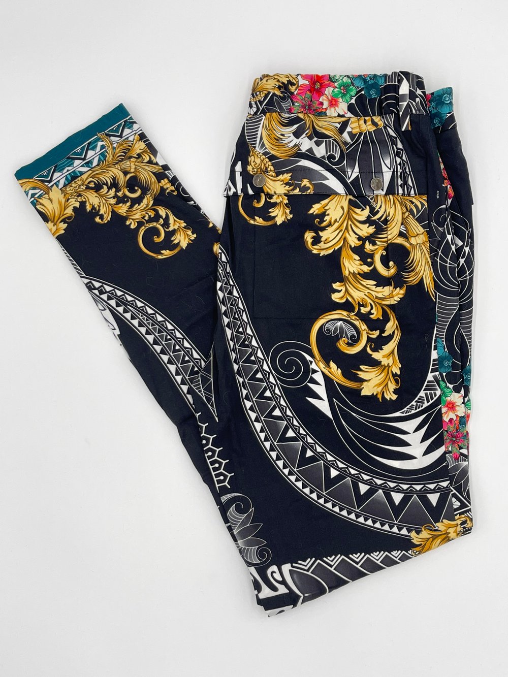 Gianni Versace Collection Silk like pants