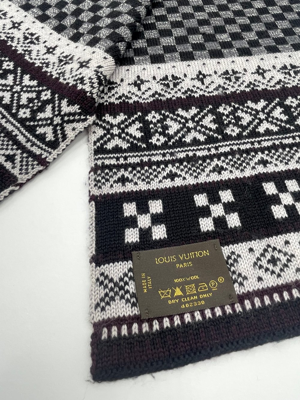 Louis Vuitton wool scarf