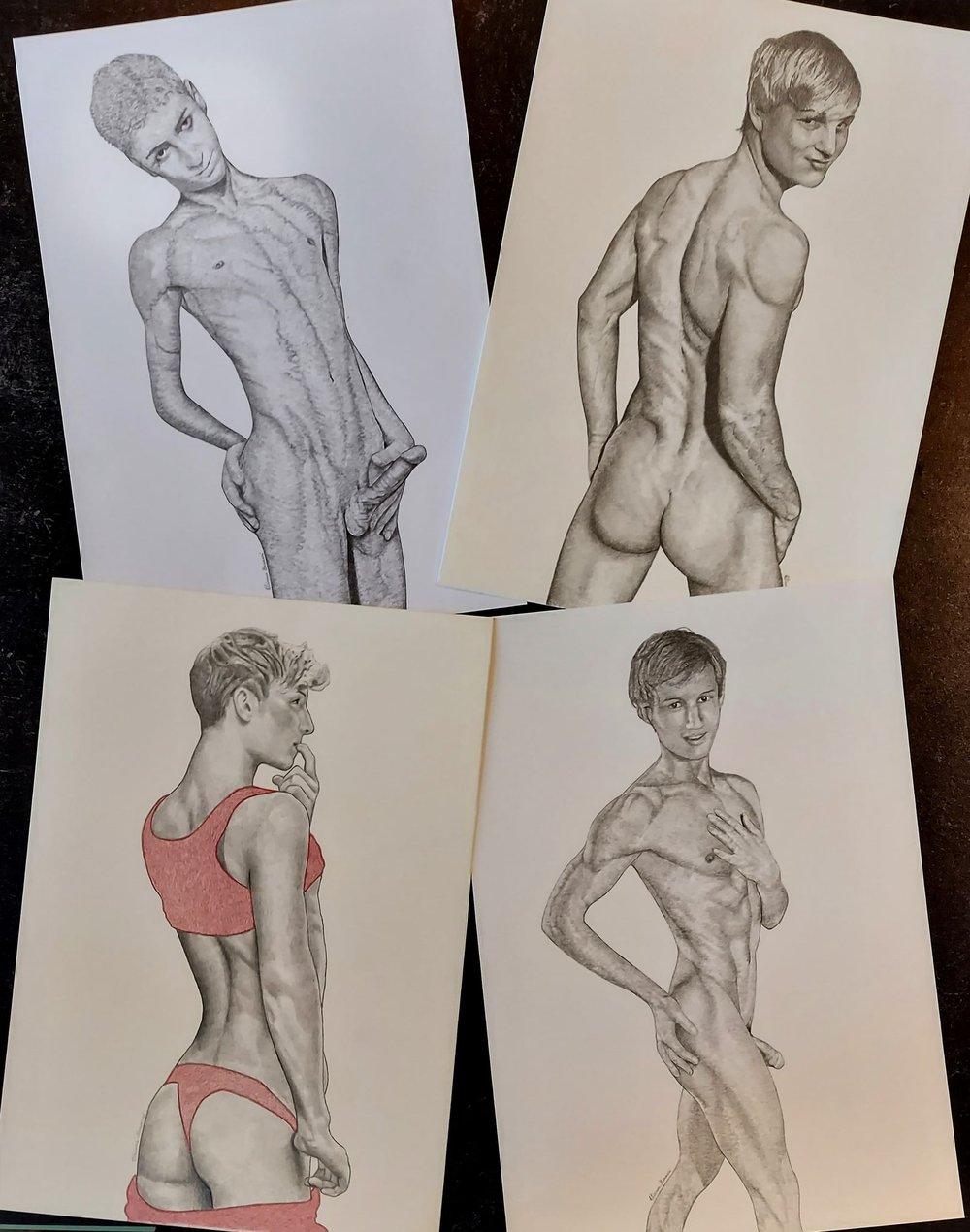 $20 Doodles - Lewd Nude Dudes Edition