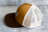 Image 2 of NH 48 - Brown/Tan Trucker Hat