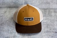 Image 1 of NH 48 - Brown/Tan Trucker Hat