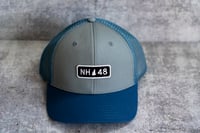 Image 1 of NH 48 - Blue/Grey Trucker Hat