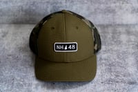 Image 1 of NH 48 - Army Green/Camo Hat