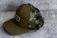 Image 2 of NH 48 - Army Green/Camo Hat