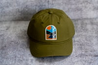 Image 1 of Artist Bluff Patch Hat/Green