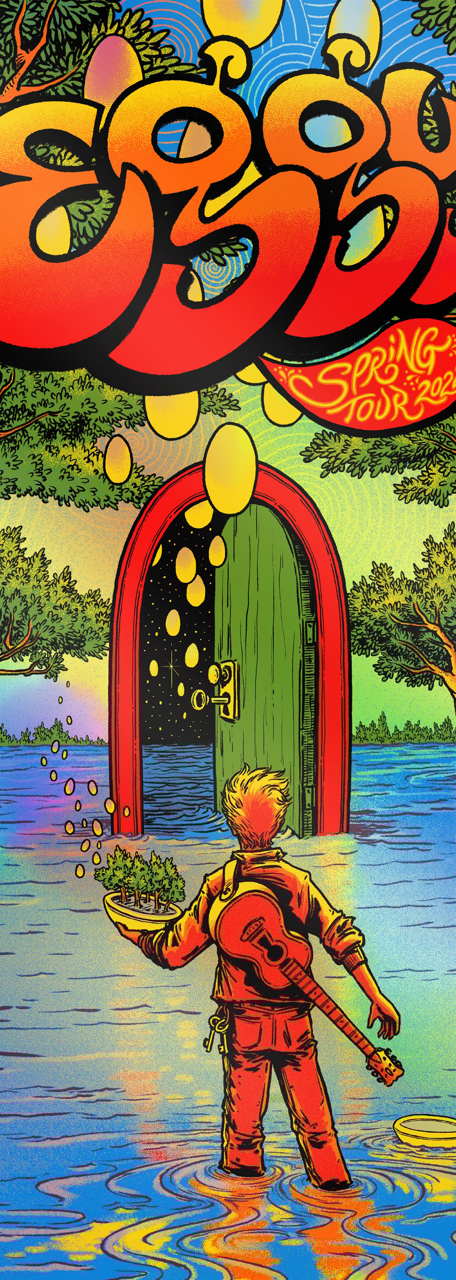 Image of Eggy - Spring Tour 2022 - Rainbow HoloFoil Variant